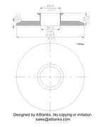 End Cap Reducer | Tri Clamp 6 in. x 2 in. - SS304 / 3A66