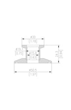End Cap Reducer | Tri Clamp 1 in. x KF16. - SS304 / 3A