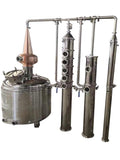 50 Gallons / 100 Gallons Multifunctional Copper Distillation Whiskey Gin Vodka Distillery