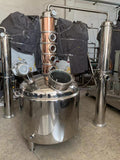 100 Gallons / 400L Copper Vodka Gin Whiskey Brandy Still Distillery