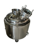 100Lt / 26 Gallon Stainless Steel Double Jacket Boiler Bain Marie
