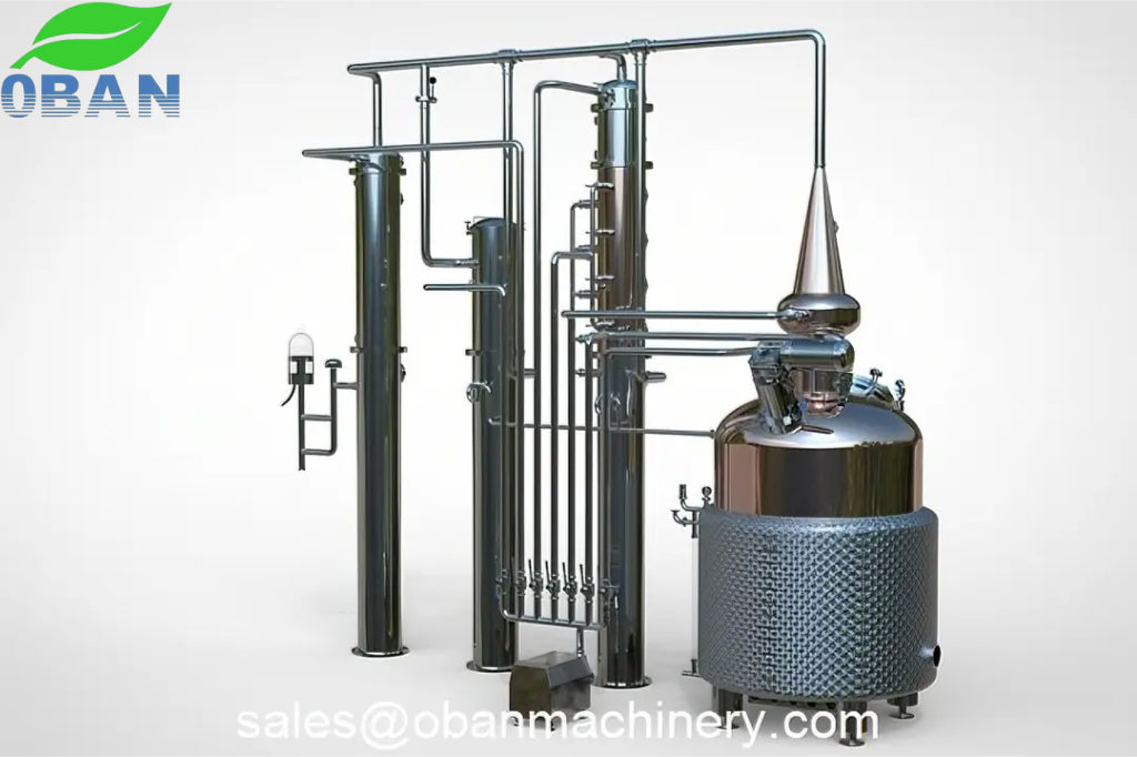Brandy Gin Whiskey Still Distillery Equipment 1000L (250Gallon)