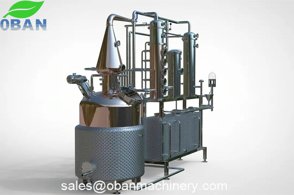 Brandy Gin Whiskey Still Distillery Equipment 800L (200Gallon)