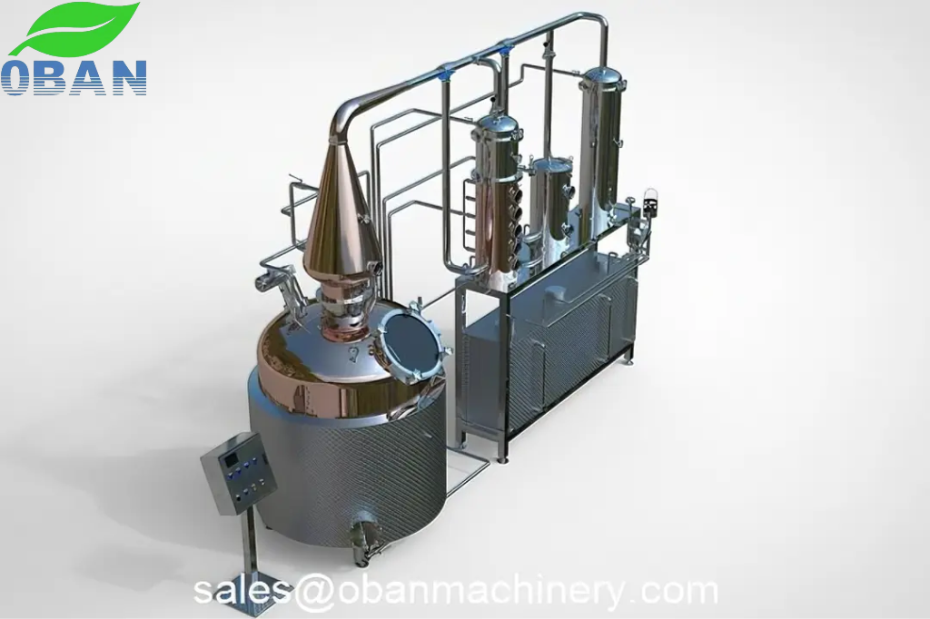 Brandy Gin Whiskey Still Distillery Equipment 2000L (500Gallon)