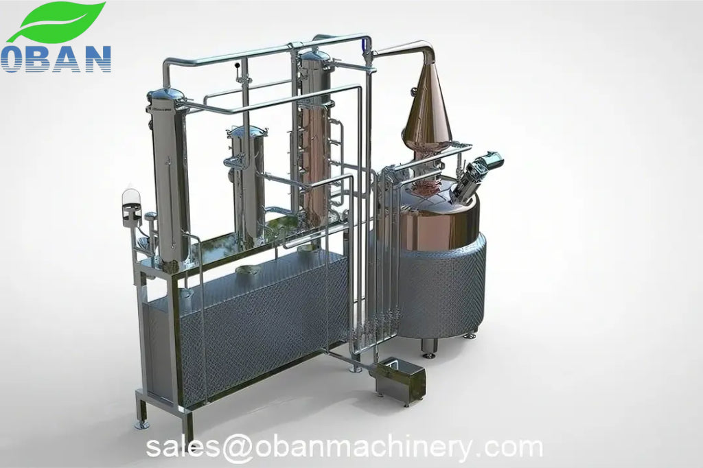 Brandy Gin Whiskey Still Distillery Equipment 1000L (250Gallon)