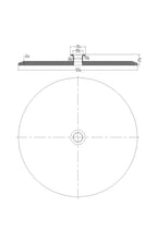 End Cap Reducer | Tri Clamp 12 in. x KF25. - SS304 / 3A