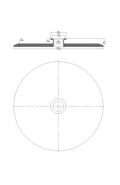 End Cap Reducer | Tri Clamp 12 in. x KF40. - SS304 / 3A