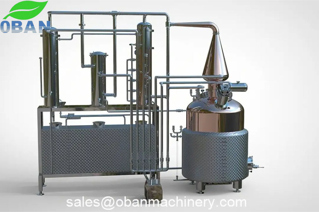 Brandy Gin Whiskey Still Distillery Equipment 1000L (250Gallon)