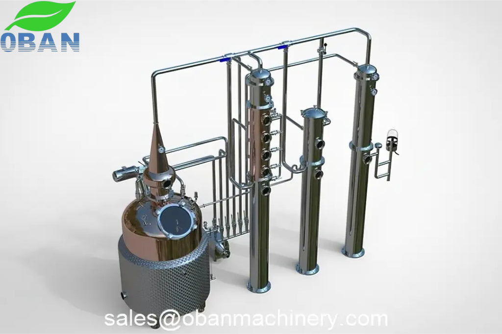Brandy Gin Whiskey Still Distillery Equipment 800L (200-Gallons)