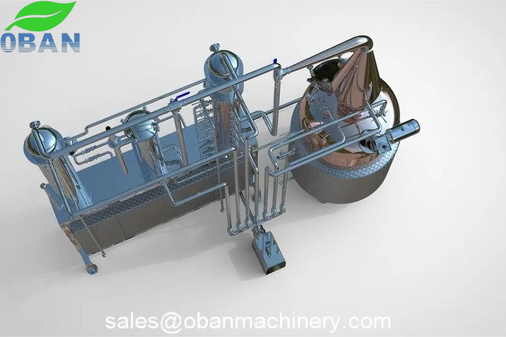 Brandy Gin Whiskey Still Distillery Equipment 1000L (250Gallon)