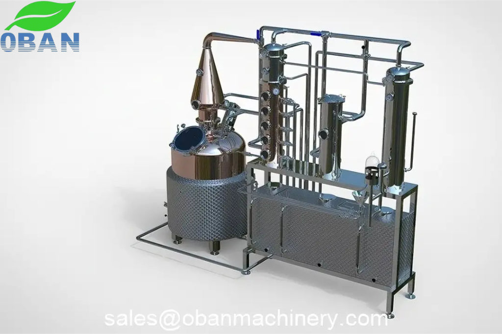 Brandy Gin Whiskey Still Distillery Equipment 1000L (250Gallon)