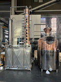 Copper Distiller Rum Vodka Brandy Whiskey Hybrid Still