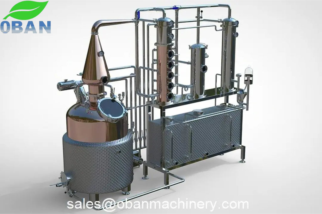 Brandy Gin Whiskey Still Distillery Equipment 800L (200Gallon)