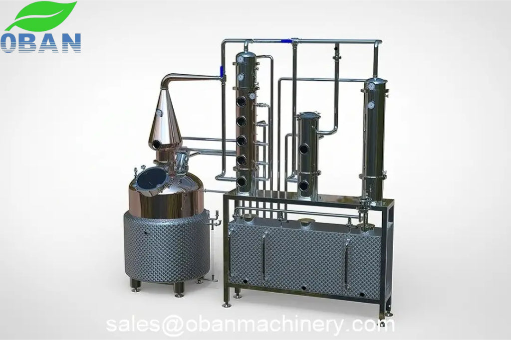 Brandy Gin Whiskey Still Distillery Equipment 800L (200-Gallons)