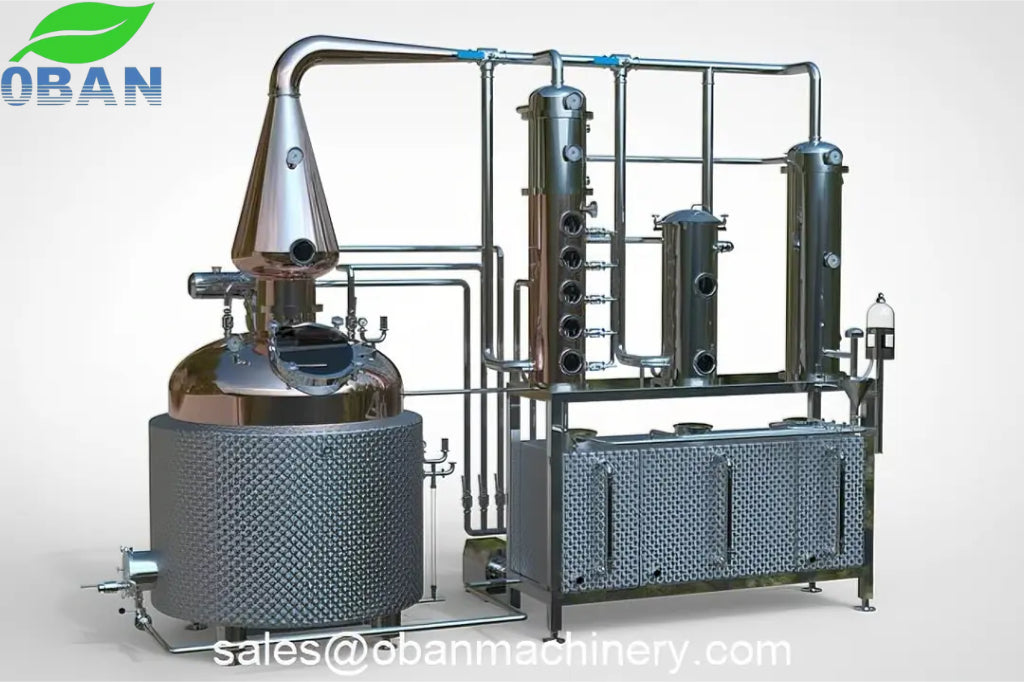 Brandy Gin Whiskey Still Distillery Equipment 800L (200Gallon)