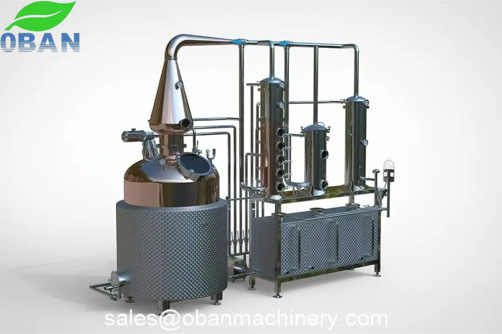 Brandy Gin Whiskey Still Distillery Equipment 800L (200Gallon)