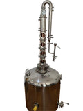200Lt 4 inch Vodka Gin Distiller Flute Copper Column Still