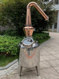 200l 8 inch Copper Pot Still Whiskey Brandy Grappa Distiller
