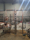 200Lt Copper Vodka Whiskey Distiller Micro Distillery Equipment
