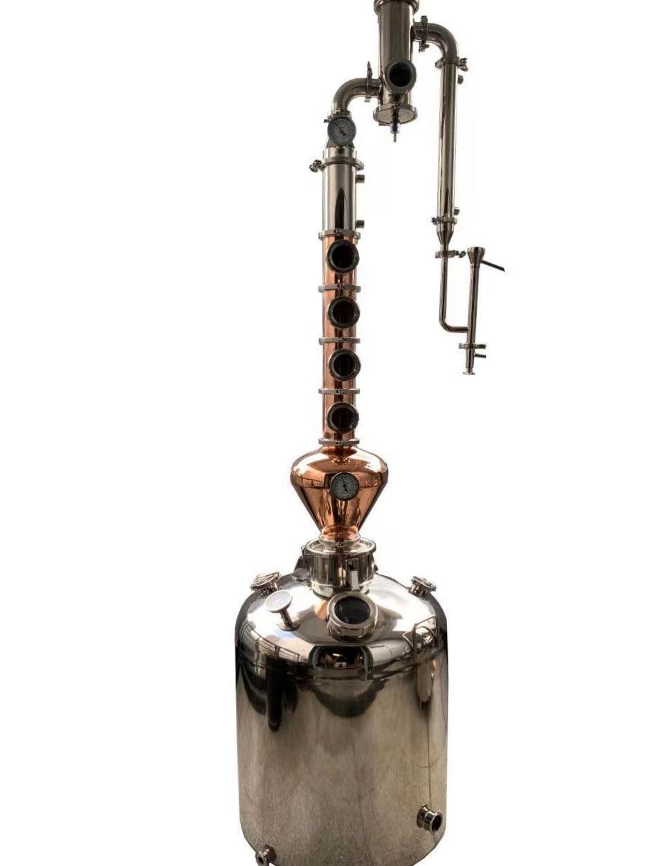 200Lt Copper Moonshine Still Whiskey Gin Vodka Alcohol Still For Sale