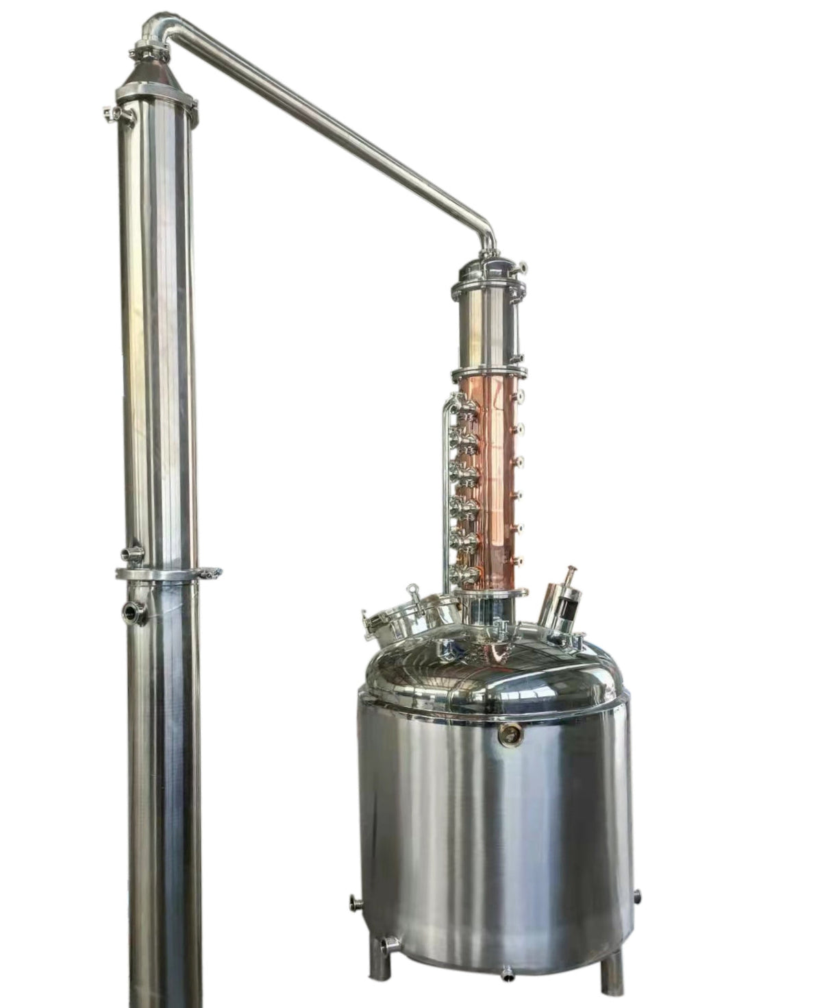 150 Gallons Copper Flute Column Still