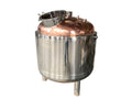 150 Gallons / 600 Lt Jacketed Distillation Boiler with Copper Dome