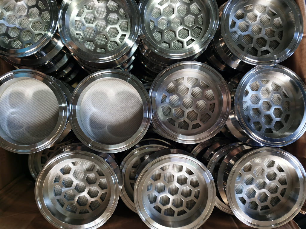 abtanks 0.5 Micron,1 Micron & 5 Micron Sintered Disk - 316SS - 50PSI - 1.5",2".3".4".6",8",10",12"