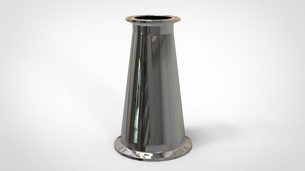 Concentric Reducer | Tri Clamp 2.5 in. x 1.5 in. - SS304 / 3A