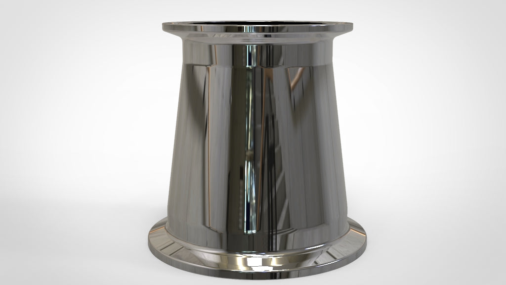 Concentric Reducer | Tri Clamp 2.5 in. x 2 in. - SS304 / 3A