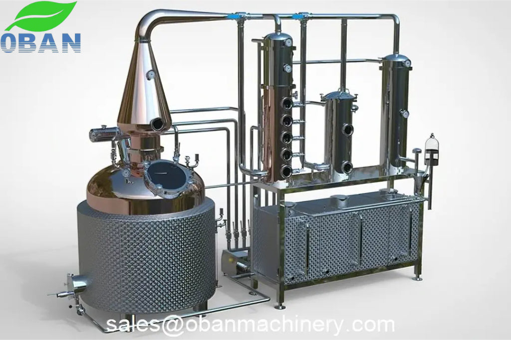 Brandy Gin Whiskey Still Distillery Equipment 800L (200Gallon)