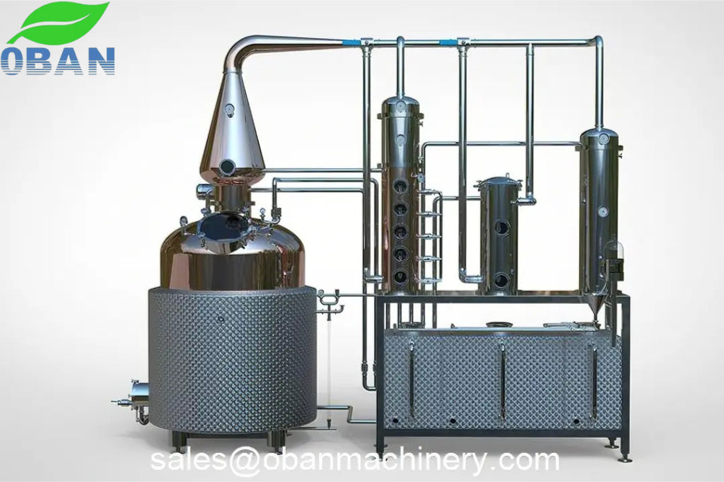 Brandy Gin Whiskey Still Distillery Equipment 1000L (250Gallon)