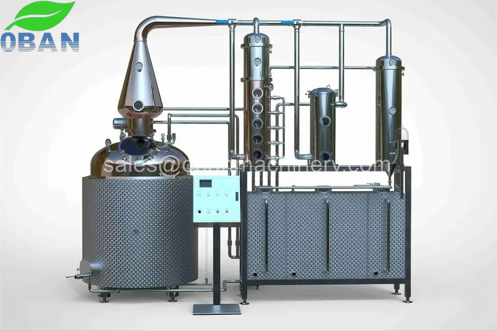 Brandy Gin Whiskey Still Distillery Equipment 1200L (300Gallons)