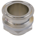 TriClamp Flange Adaptor-Weldless Bulkhead Fitting