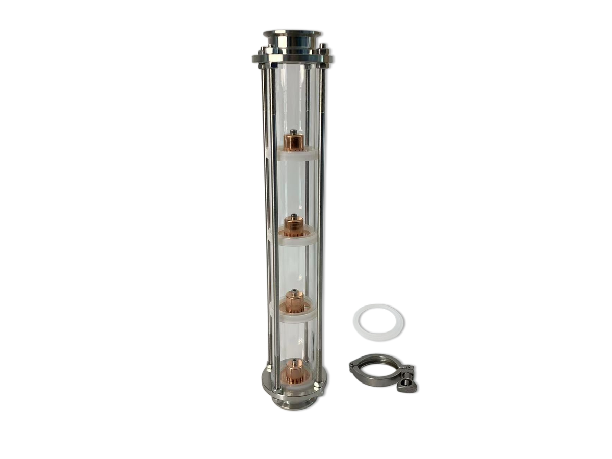 2" Glass Reflux Still Moonshine Still Column