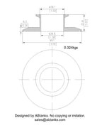 End Cap Reducer | Tri Clamp 3 in. x 1.5 in. - SS304 / 3A