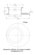 Eccentric End Cap Reducer | Tri Clamp 3 in. x2in. - SS304 / 3A