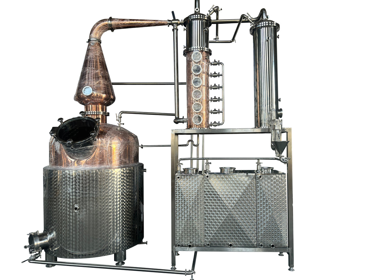 300 Gallons Copper Still Commercial Distillery