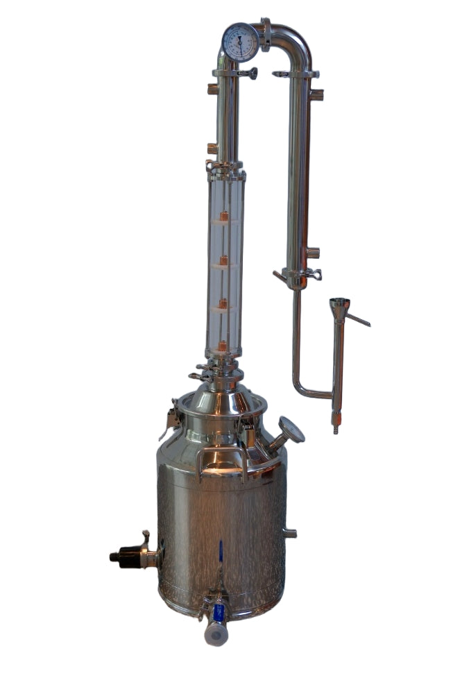 8 Gallons 2" Glass Reflux Still