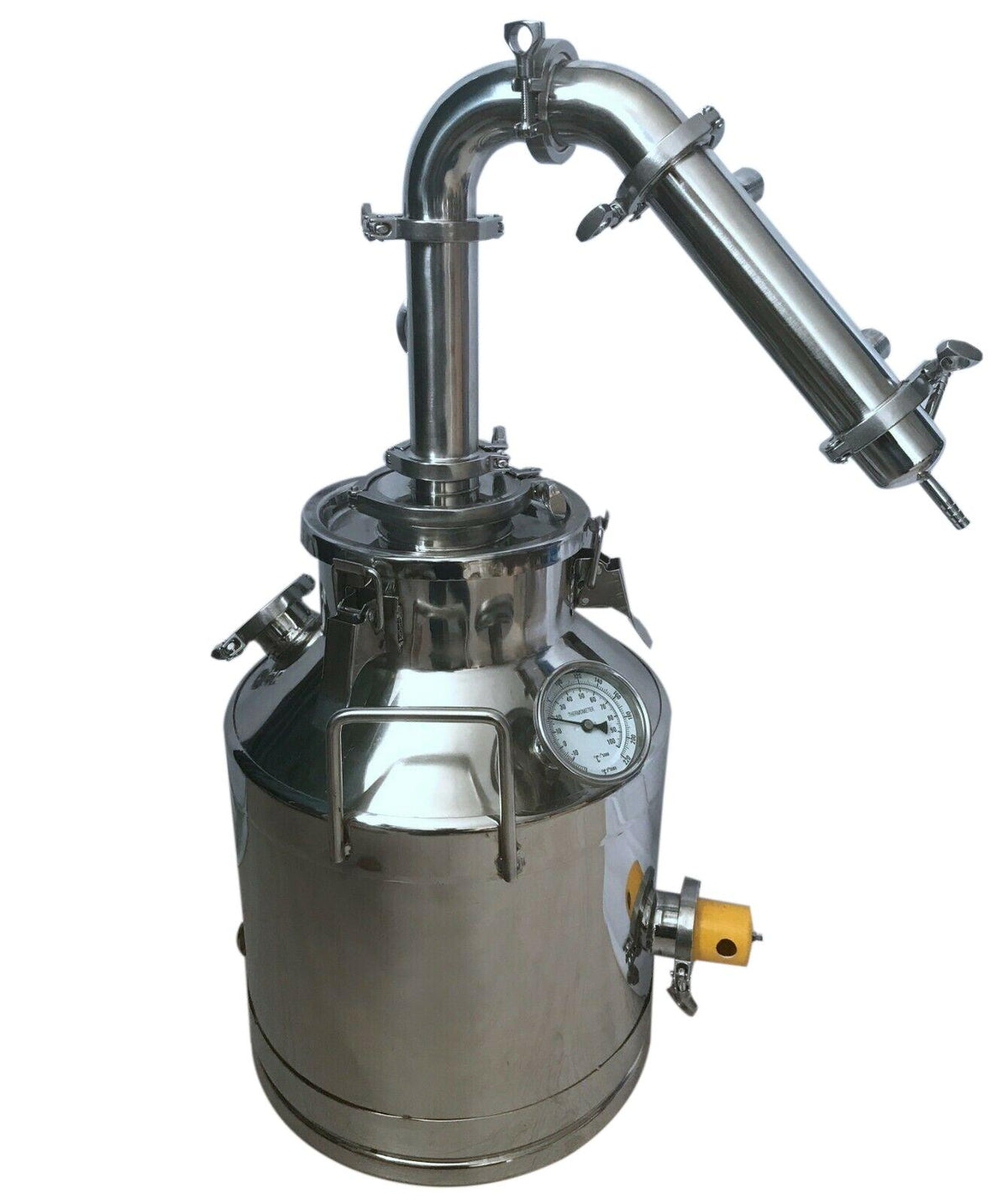 30Lt / 8 Gallon Still Boiler with 2 inch Pot Still Column