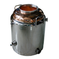 8 Gallons Copper Bain-Marie Distilling Boiler Moonshine Still