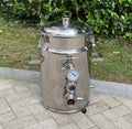 30Lt / 8 Gallons Double Jacketed Still Boiler Distillation Pot