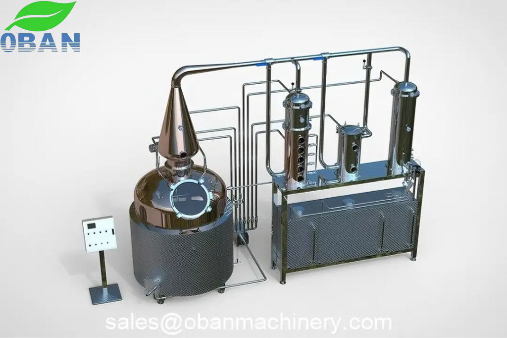 Brandy Gin Whiskey Still Distillery Equipment 2000L (500Gallon)