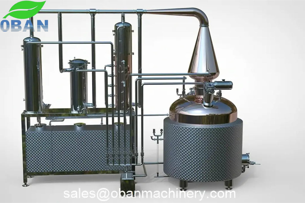 Brandy Gin Whiskey Still Distillery Equipment 800L (200Gallon)