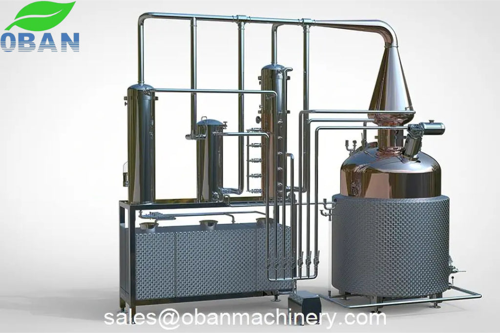 Brandy Gin Whiskey Still Distillery Equipment 800L (200Gallon)