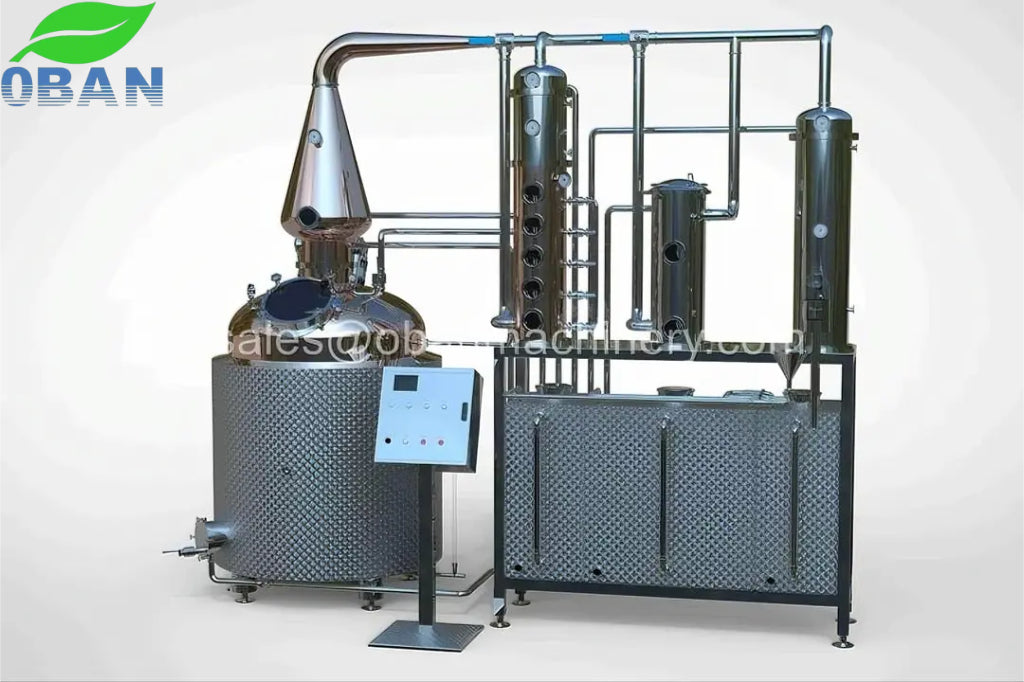 Brandy Gin Whiskey Still Distillery Equipment 1200L (300Gallons)