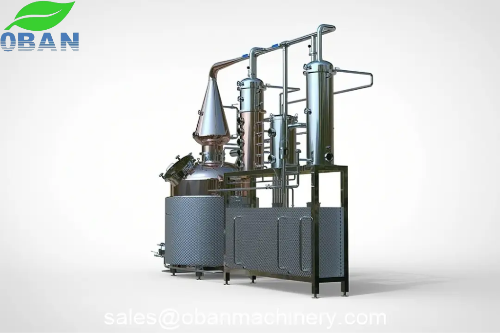 Brandy Gin Whiskey Still Distillery Equipment 2000L (500Gallon)
