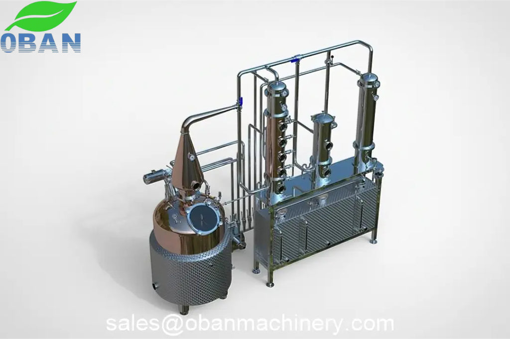 Brandy Gin Whiskey Still Distillery Equipment 800L (200-Gallons)