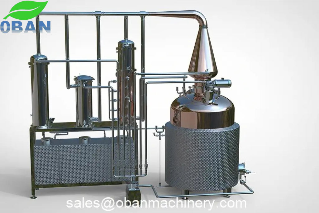 Brandy Gin Whiskey Still Distillery Equipment 800L (200Gallon)