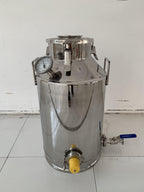 50Lt（13Ga）Stainless Steel Non Jacket Boiler / Milk Can Boiler - OakStills