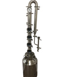 50Lt 3 inch 4 Plates Stainless Steel Reflux Still